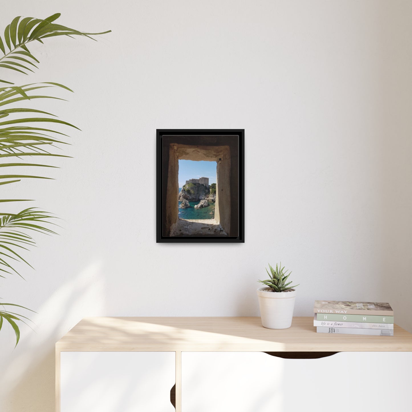 Opening (framed canvas)