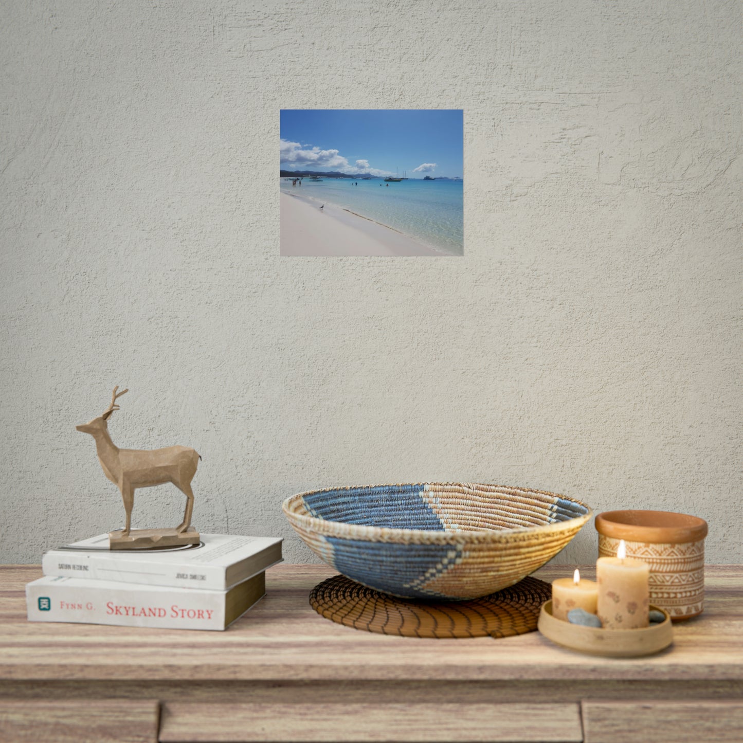 White Beach (print)