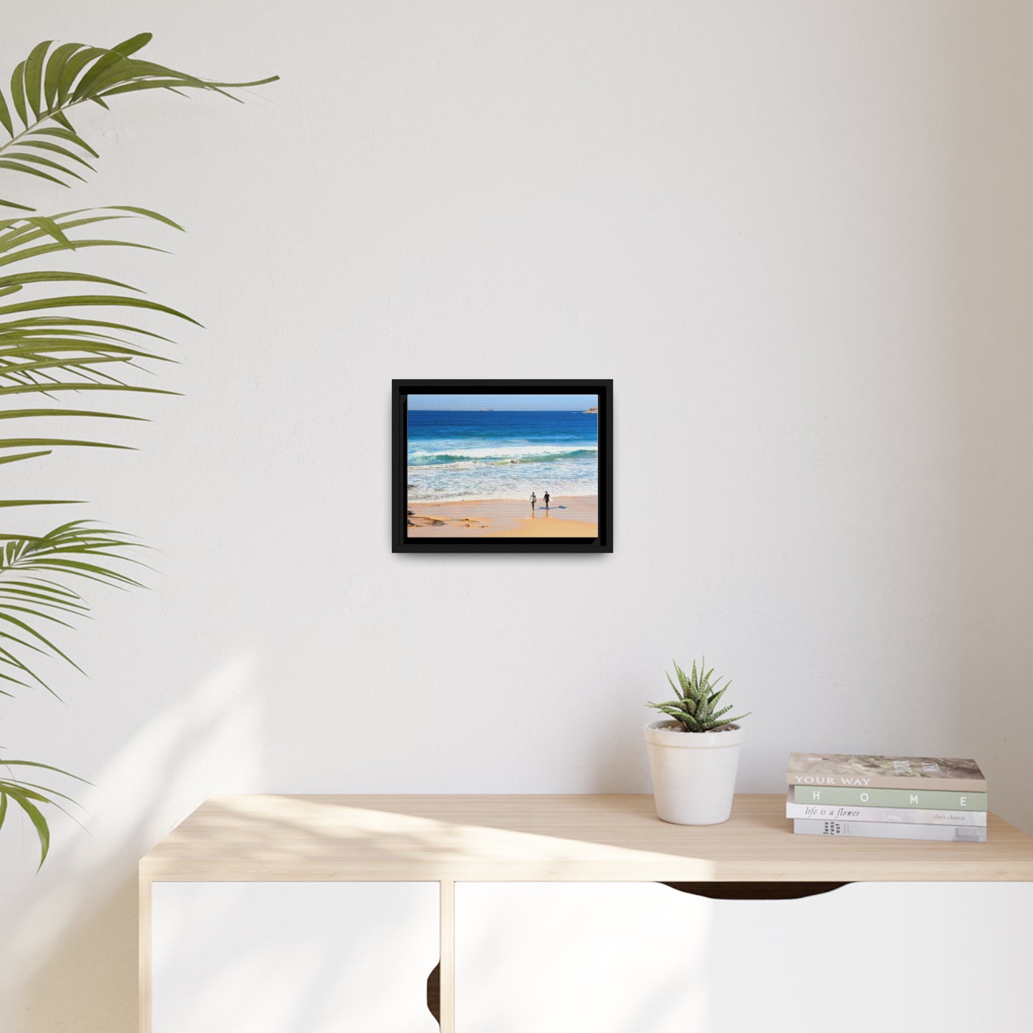 Surfers (framed canvas)