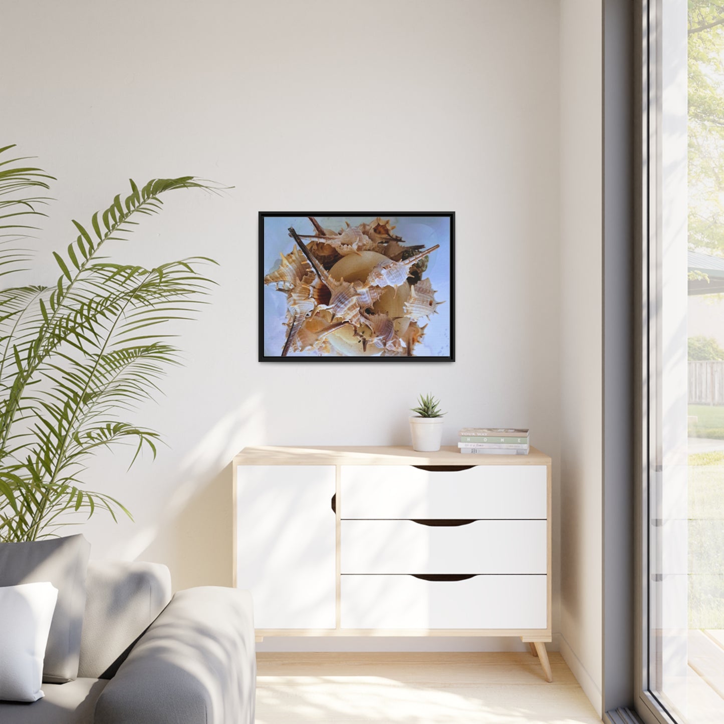 Shells (framed canvas) - Love Ya Wall Art