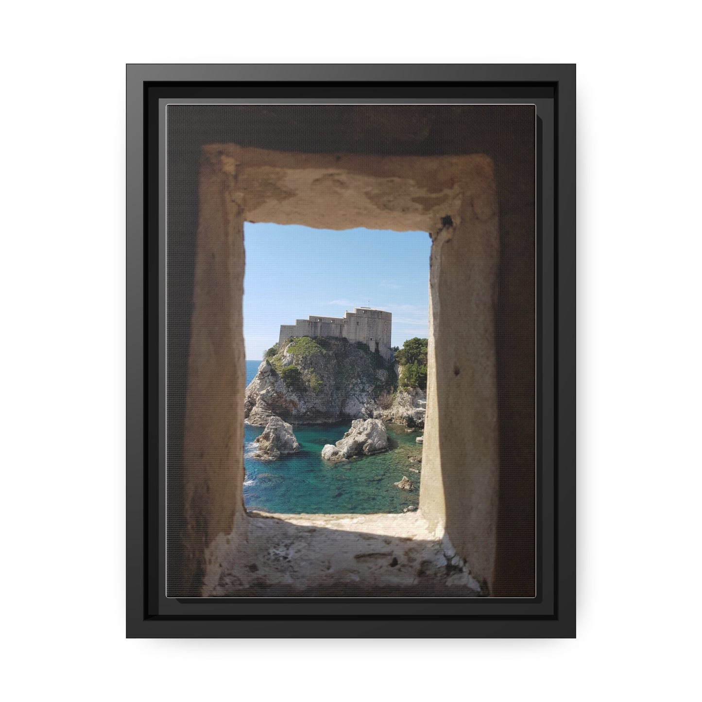 Opening (framed canvas)
