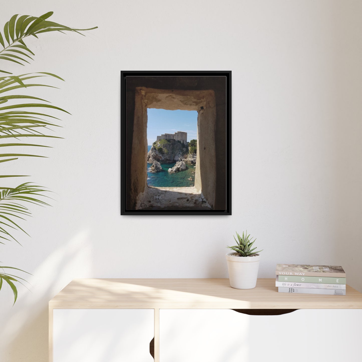 Opening (framed canvas)
