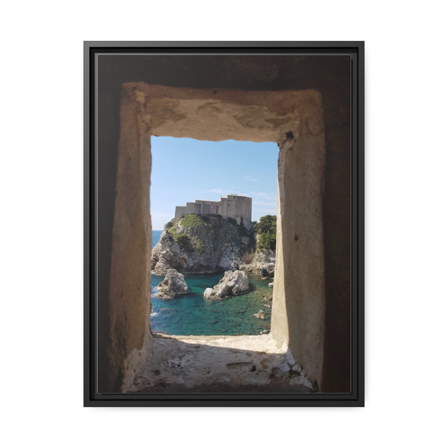 Opening (framed canvas)