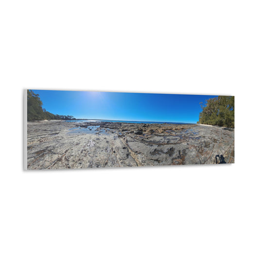 Vista de la bahía (lienzo)