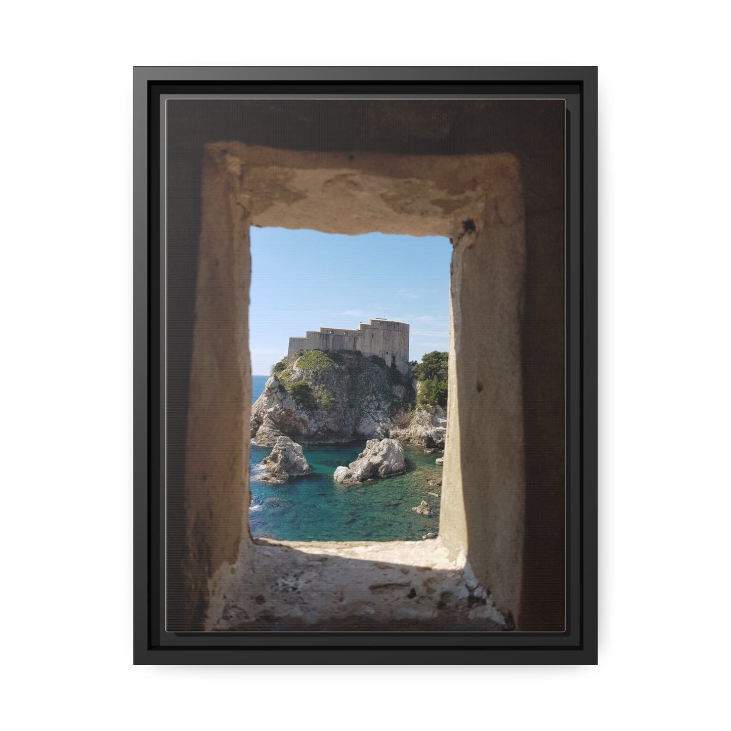 Opening (framed canvas)