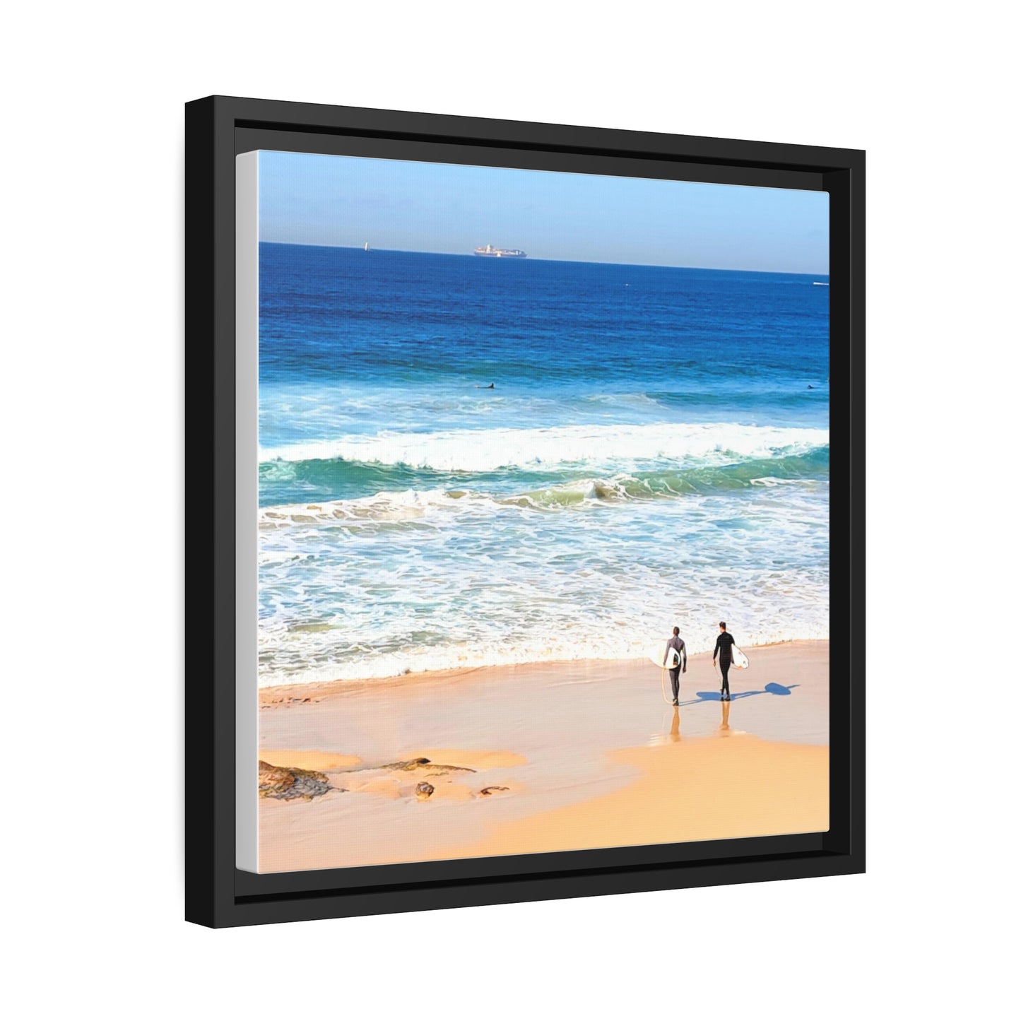 Surfers (framed canvas)