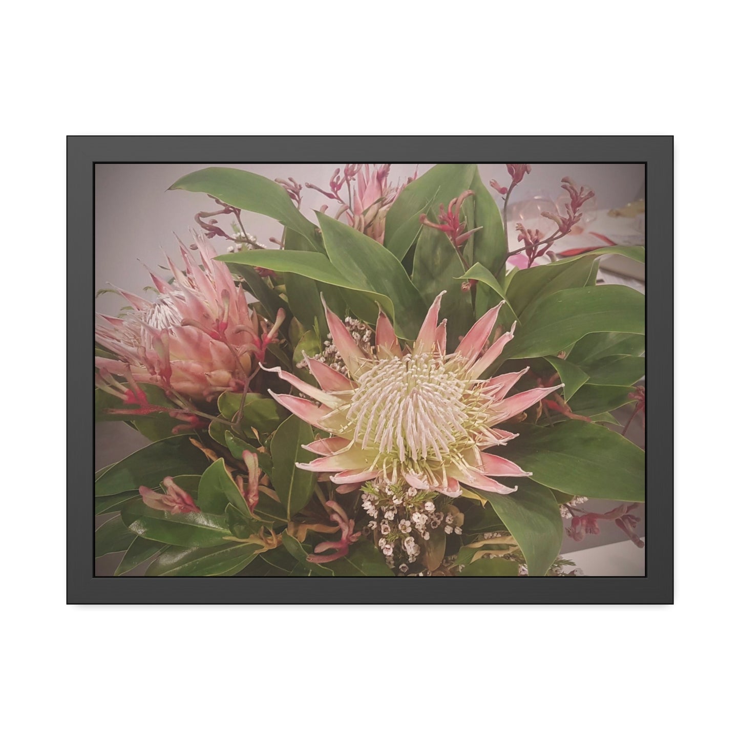 Flores (impresión enmarcada) 