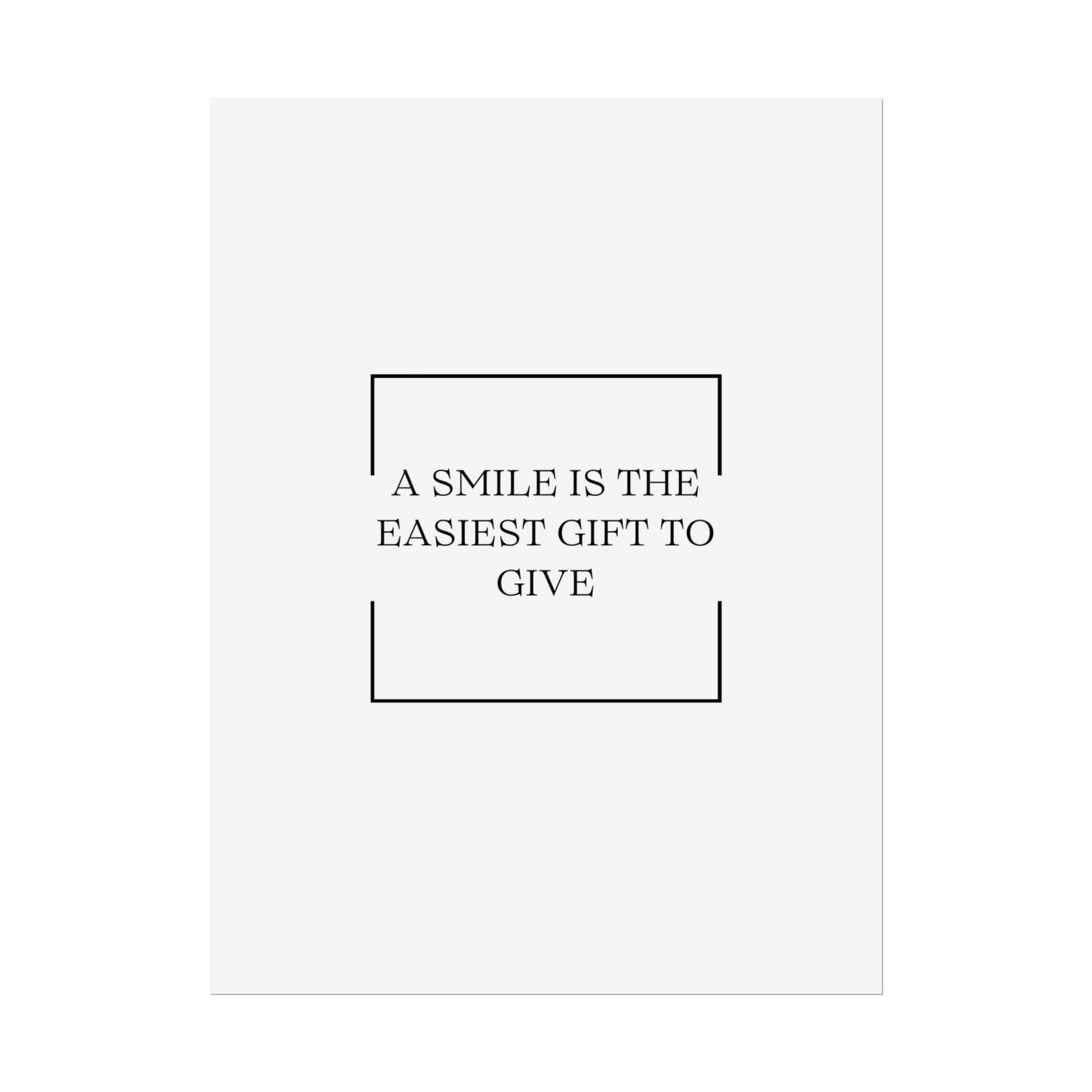 Quote - Smile (print) - Love Ya Wall Art